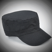 Black combat hat anti-scraping cloth for training hat baseball cap small soldier hat CS Wild combat cap flat top hat