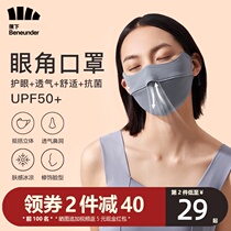 Jiao under the flagship store eye protection mask does not fog breathable face face washing Coke under the mask thin neck guard