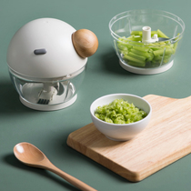 Meat grinder household hand-wrenching vegetable artifact hand-drawn small mixer dumpling stuffing cut chili garlic mixer