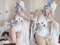 (Claw claw box)Tomorrows ark Temimi swimsuit cos quiet midnight customization