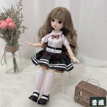 Barbie doll 30cm Princess set 22 joint 3D eye cute doll children toy girl simulation exquisite