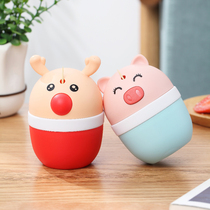 Press type toothpick box creative toothpick box automatically pops up cute personalized toothpick cans portable plastic toothpick storage
