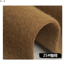 Clothing coat fabric fabric thickened double-sided plush wool wool fabric