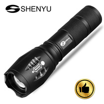 God fish flashlight strong light charging long range shot super bright mini portable small outdoor home led multifunctional waterproof