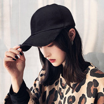 Hat wig with hair One-piece female long hair Net red real hair Full head cover type long straight hair Female short hair clavicle hair