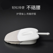 Elderly bedridden bedpans male and female paralyzed patients defecate care device elderly bed sitting stool simple stool simple
