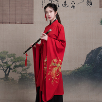 Ancient costume female Hanfu Chinese style wide sleeve flowing fairy skirt dress elegant Super immortal ritual State classical dance performance costume