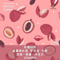 HORIZON Ethiopian sun-drying flower qui SOE Boutique Espresso espresso 250g