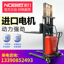 Nori Electric Forklift 1 5 Tons 2 Tons Semi-Electric Stacker Small Hydraulic Lifting Lift Stacker SPN