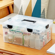 Home Medicine Box Containing Box Oversized Emergency Portable Home Medicine Supplies Box Medical Emergency Kits Drug Classification