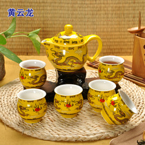 Kung Fu tea set set set Jingdezhen blue and white porcelain ceramic double insulation tea tray teapot tea cup tea ceremony