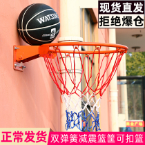 WITESS outdoor basketball stand Standard basketball frame hanging childrens indoor outdoor basketball hoop Household adult basketball hoop