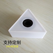 Taiwan LOGO acrylic wheat label set female anchor LOGO card interview microphone wheat card clip microphone triangle LOGO box