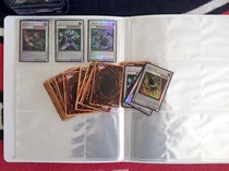 Large capacity game card book animation card collection Book 9 grid 18 pages positive and negative 324 cards