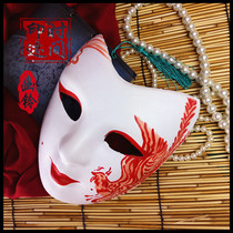 cos banquet ball bride traditional Tang Dynasty ancient style Chinese style hundred birds Phoenix face mask