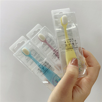 Soft and delicate care ~ EXPORT ISLAND NATION SINGLE BABY SPECIAL MICRO-NANO SMALL HEAD ten thousand GROSS CHILD TOOTHBRUSH