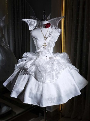 taobao agent [MMM Original Design] Red Bone single product appointment for original Gothic Diablo Lolita