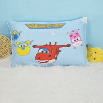 Super Flying Man Kindergarten Pillow 45*30 Cassia Nap Cartoon 50*30 Cotton Neck Protection Children 3-6-10