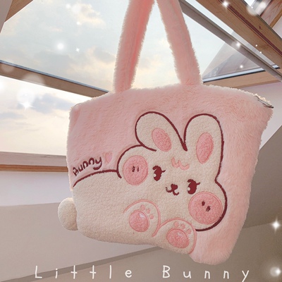 taobao agent Genuine cute plush handheld rabbit, Lolita style