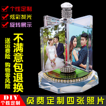 Creative Car Pendulum Interior Trim Accessories Upscale On-board Crystal Car Perfume Personality Custom Diy Photos