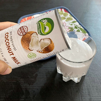 Manchin Slow Language Coconut milk Thai Coconut milk Natural Pure Coconut milk Fruit Fishing Sespera 400ml * 2