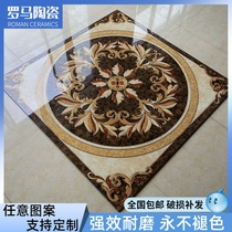 Living-room parquet floor tiles Crystalized Stone Gilded Parquet tile Tile Restaurant Entrance to the family Guan Guan Carpet Flowers 800x800