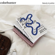 ins magazine cover fake book decoration book desktop swing piece home decoration hands street take photo photography props