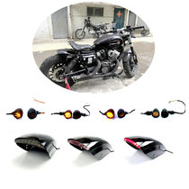 Benda Jinjila BD300 modified mudguard iron clay tile cover except soil short tail short mud tile turn signal tail light