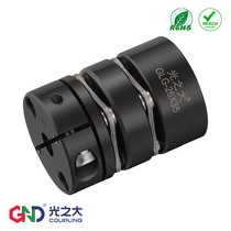 GLG45 steel double diaphragm keyway coupling large torque screw servo motor elastic coupling