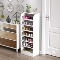 Home doorway outdoorway small family high standing shoe cabinet entrance door side small size narrow in door shoe rack WW105