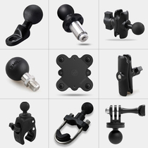 SMNU ten-Ma motorcycle mobile phone frame rearview mirror shock-absorbing ball head anti-theft locomotive riding motorcycle travel modification spare parts
