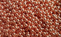 High precision standard copper ball solid copper bead 4 4mm4 5mm4 55mm1000 grain factory direct