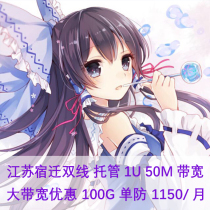 Hosting]Jiangsu Suqian 3-line BGP high defense server hosting rental rental game MC My world legend