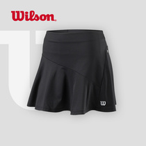 Wilson Wilson fall 2022 new womens training tennis skirt anti-lighting short skirt sports skirt