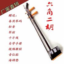  Erhu national musical instrument Beginner introduction Adult Youth Children novice practice hexagonal erhu