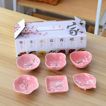 Ceramic dish household dumplings dip dish snack dish dish Japanese dish vouchery sauce sauce sauce sauce