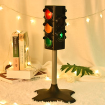 Baby early education puzzle 6 toy traffic light sign childrens small Safety Education 8 Traffic light simulation gift