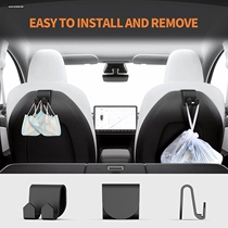 Suitable for Tesla Model girl Trunk Hook Rear Row Chair On-board Interior Retrofit Y Accessories Divine accessories