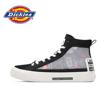 Dickies High Bunch Shoes Men 2022 Summer New Trends 100 Hitch Men Casual Breathable Black Sails Shoes Men