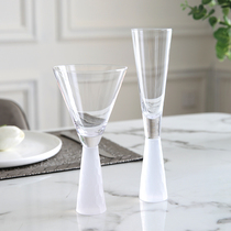 Bar foreign wine glass Whiskey red wine glass Creative personality Cocktail glass Glass Household goblet Champagne glass