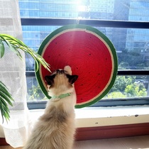 Cat Grab Panel Sisal Cushion No Scratches Anti-cat Catch Sofa Protection Cat Paw Plate Large Round Vertical Cat Grinding Claw Board