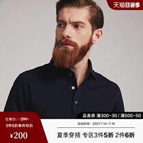 FULL MONTY Mens solid color polo Shirt Short sleeve T-shirt Lapel cotton shirt collar Business casual thin summer
