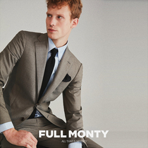 (VBC) suit suit suit mens wool business slim dress wedding groom suit Spring Autumn
