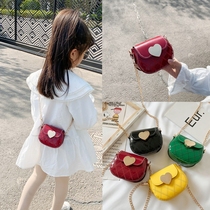 Japan Net Red Child Package Girl New Child Cute Little Satchel Ocean Gas Fashion Princess Chain Slanted Satchel
