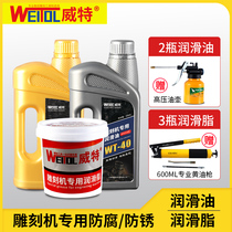 Witt CNC computer engraving machine mechanical guide lead screw rack maintenance special lubricating oil grease