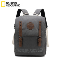 National Geographic National Geographic Backpack Couples Student Satchel Backpack Korean Tide Waterproof