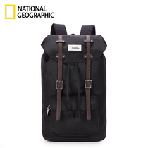 National Geographic ins tide backpack Couple leisure school bag Sports bag Outdoor travel backpack College student waterproof