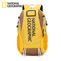 National Geographic Backpack Mens Large Capacity Travel Bag Women Outdoor Mountaineering Bag Fashion Sports Travel Schoolbag Shoulder Bag
