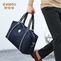 Adenberg tote bag sports bag mens large capacity short-distance travel bag canvas leisure shoulder Fitness Bag