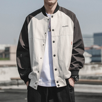 2022 Spring and Autumn New Baseball Uniform Mens Trend Loose Sports Jacket American Versatile Japanese Fashion Brand Coach Jacket